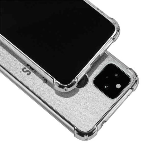 NHL Nashville Predators Black Text Google Pixel 5 Clear Case